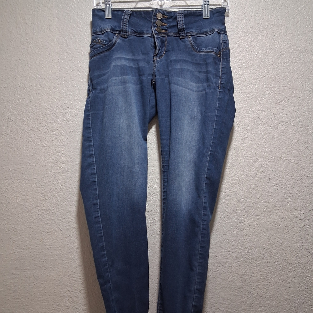 Stylish High Rise Blue Women's Jeans